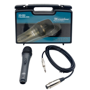 Micrófono con cable para karaoke, micrófonos dinámicos de mano de 6,5 mm para cantar en KTV - Product Image 1