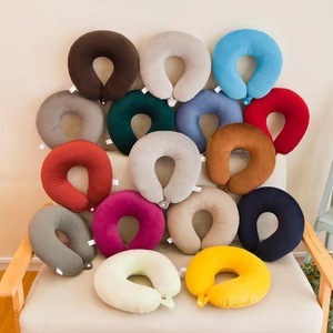 Almohada <span class=keywords><strong>de</strong></span> Viaje en Forma <span class=keywords><strong>de</strong></span> U <span class=keywords><strong>de</strong></span> Espuma Viscoelástica con Certificación CE/CPC, Soporte para el <span class=keywords><strong>Cuello</strong></span>, Reposacabezas Suave, Cojín para Avión y Automóvil - Product Image 1