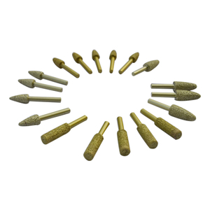 Chân Không Bền Brazed Kim Cương Mài Công Cụ Kim Loại Burrs Mài Đầu <span class=keywords><strong>Bit</strong></span> Cho Đúc Sắt Thép Gốm Đúc Sắt Mài Đầu - Product Image 3