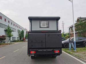 Camper 4x4 tout-terrain avec toit rigide relevable, extension d'autonomie hybride, camping-car - Product Image 3