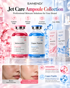 Ampoule d'astaxanthine SANENDI 30 ml, sérum pour le visage avec acide hyaluronique pour éclaircir et hydrater, soin de la peau unisexe - Product Image 2