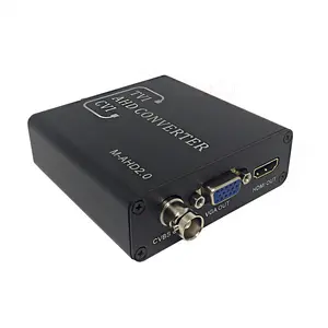 AHD TVI CVI至HDMI VGA CVBS转换器开关全高清5MP 2MP 720P 960H 1080P适用于闭路电视网络摄像机视频测试仪XVR数字录像机