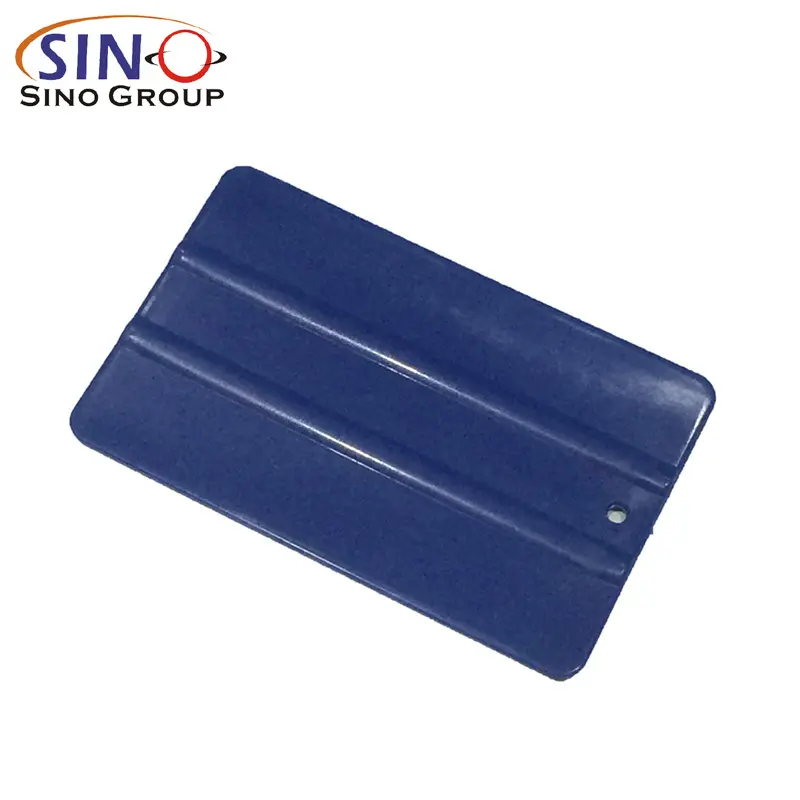 SINO Car Wrap Tools Application raclette plastique grattage vinyle SQ4 couleur bleue outils d'emballage de voiture raclette en plastique