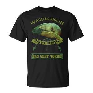 Fish With Face Protection Fishing <b>Walking</b> T-<b>Shirt</b> - Product Image 1