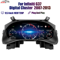 AuCar Exclusive 12.3" Linux Smart Digital Instrument Cluster Dashboard Upgrade Plug and Play pour Infiniti G37 2007-2013