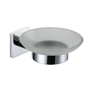 Jonah Porte-savon et porte-éponge métallique portable pour salle de bain ou hôtel – Solution de rangement facile - Product Image 1