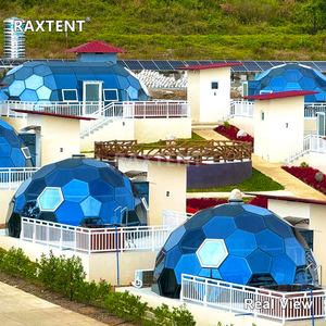 RAXTENT - Domo Geodésico Hexagonal de Vidrio de 6 Metros para Glamping, Instalación Rápida para Sitios de Campamento - Product Image 2