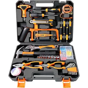 Kit complet de mécanique automobile robuste valises à outils coffret avec boîte à outils