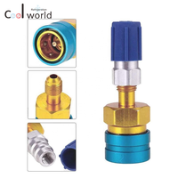 Connecteur d'adaptateur pour tuyau de chargement, accessoire pour voiture et climatiseur, R1234yf R1234yf à R134A AC