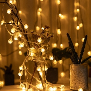 ไฟราวประดับกลางคืนขนาดเล็กไฟวันเกิดสีสันสดใสตกแต่งคริสต์มาสสำหรับโฮมรูม - Product Image 6