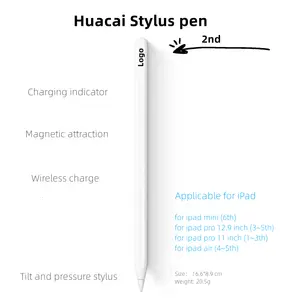 أقلام الكتابة على الشاشة اللوحي ستايلس القلم لباد قلم رصاص 2nd قلم اللمس على الشاشة لباد برو