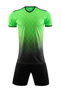 Nuova Divisa da <span class=keywords><strong>Calcio</strong></span> Personalizzata 25/26 con Logo Sublimato, Versione Giocatore, Set Giallo e Verde per Uomo - Product Image 3