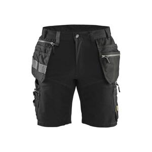 BLAKLADER - 159818609900C48 Craftsman <b>shorts</b> with <b>stretch</b> Black - EAN 7330509838495 <b>WORK</b> TROUSERS <b>WORK</b> <b>SHORTS</b> - Product Image 1