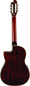 EKO GUITARS-Para MIA N400CE, guitarra clásica electrificada HQ, forma de cuerpo recortada de nailon, presistema Fishman, tapa de cedro macizo - Product Image 4
