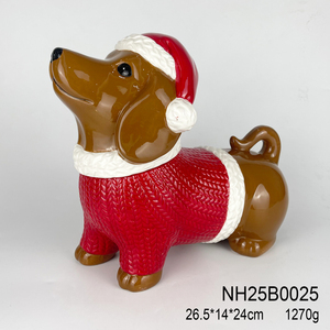 Piatto da portata in ceramica a forma di Bassotto. Design Personalizzato 3D Dipinto a Mano, un Vassoio Funzionale e Originale <span class=keywords><strong>per</strong></span> Snack e Antipasti. - Product Image 6