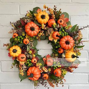 Muestras de Calabazas Artificiales Realistas en Miniatura para Decoración de Otoño Estilo Campestre, Bandeja Escalonada, Exhibición en Mesa de Cocina - Product Image 5