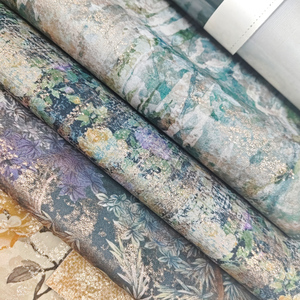 In Nhung Vải Bronzing Nhung In Vải Leopard Ajrakh Tùy Chỉnh Kỹ Thuật Số In Vải Nhung - Product Image 4