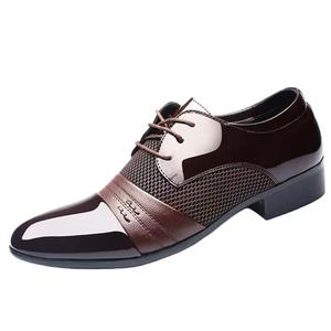 Scarpe Estive da Uomo VALENTINA in Pelle, Eleganti e Casual, Comode, con Lacci, Punta Affusolata, Design Traforato, Traspiranti e Leggere - Product Image 5
