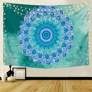 Tapiz de Mandala indio psicodélico, colgante de pared de flores, tela Hippie Bohemia, tapiz grande, dormitorio Interior, dormitorio - Product Image 6