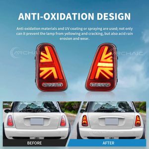 Feux arrière de style rétro pour Mini One <span class=keywords><strong>D</strong></span> Cooper R50 R52 R53 Cooper S 2001-2007 MINI Cabriolets avec animation de <span class=keywords><strong>d</strong></span>émarrage - Product Image 4