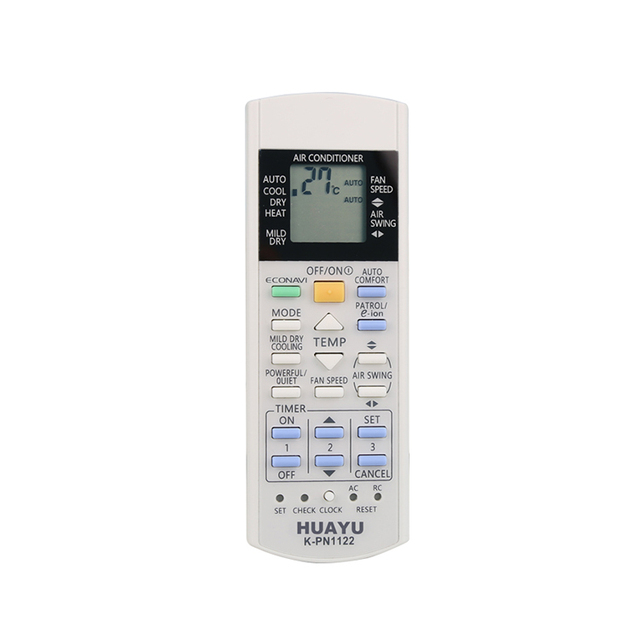 K-PN1122 High Quality Universal Use for panasonic air Conditioner Remote Control Model of Remote Control air Conditioner
