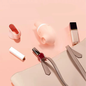 Vibratore Ricaricabile Mini con Funzione di Suzione e Leccata, Impermeabile, USB Ricaricabile, Giocattolo Sessuale per Uomini con 7 Velocità - Product Image 2