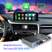 Modul Antarmuka Android untuk Lexus RX 2020-2022 dengan Wireless Android Auto & CarPlay Qualcomm Binarytek