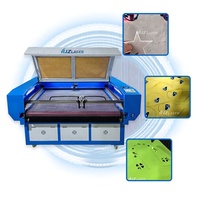 6090 1390 1610 1325 machine de découpe laser co2 bois tissu acrylique métal coupe mixte double têtes lampe laser reci