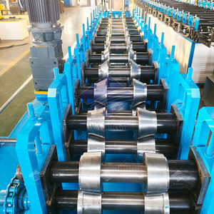 High Quality New Construction Decoiler Roof Building Manufacturing Plant Rollers U-Type Stud Track <b>Making</b> <b>Machine</b> Gear Bearing - Product Image 4