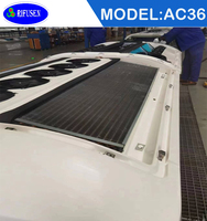 12V 24V Bus Climatisation Toutes Sortes AC36 Transporteur École Voyage Ville Bus Climatiseur R134A Compresseur Capacité