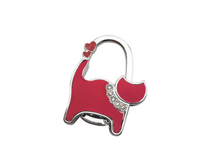 Oferta Especial: Gancho Plegable para Bolso con Diseño <span class=keywords><strong>de</strong></span> Gato, Gancho Metálico para Colgar Bolsos, Soporte Portátil para Bolsos, para Escritorio o Mesa, Regalo Original para Mujeres - Product Image 5