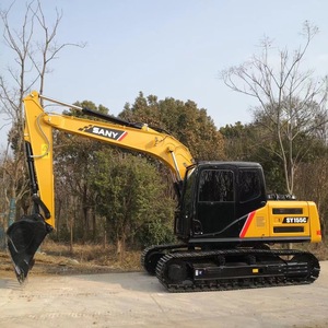 Excavatrice Sany 155C de haute qualité avec capacité de 15,5 tonnes 90% nouveau moteur à noyau de bonne performance et boîte de vitesses prix compétitif - Product Image 1