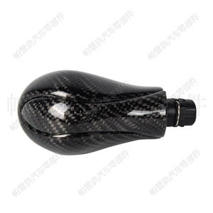 Poignée de levier de vitesses en fibre de carbone pour Infiniti Q50 Q50L 2014 2017, transmission automatique, levier de vitesses ergonomique, noir - Product Image 3