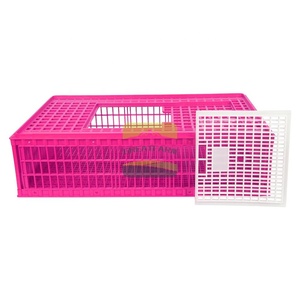 Day-Old Chicks Transport Boxes - PP Ventilation Holes & Insulated Walls, 100-Pc Stackable transport cage animal cage - Product Image 6