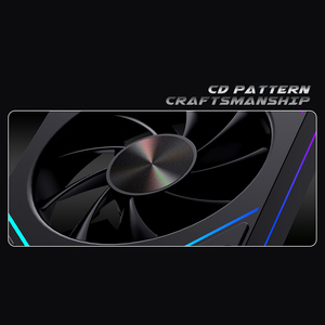 Lovingocool RGB Hot Bán Đen Khung Pwm CPU Làm Mát Nhiệt Độ Thông Minh Điều Khiển Máy Tính Bộ Vi Xử Lý 120Mm Trường Hợp Fan - Product Image 2