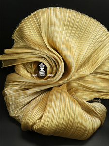 Tissu en maille de créateur <span class=keywords><strong>au</strong></span> <span class=keywords><strong>mètre</strong></span>, tissu plissé pour la confection de robes, matériau pour projets de couture DIY et de quilting - Product Image 4