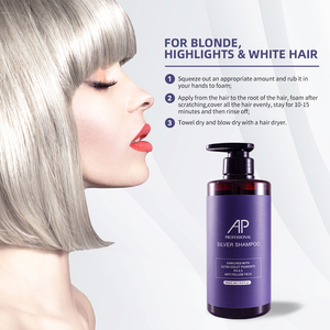 Embalaje de lujo Tratamiento de decoloración del cabello Daño Reparado Púrpura <span class=keywords><strong>Azul</strong></span> Toner Champú plateado <span class=keywords><strong>para</strong></span> <span class=keywords><strong>Rubio</strong></span> Gris - Product Image 4