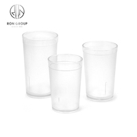 Tasse en plastique dur de 210ml Pc Drink Tumbler Colorful Polycaronate Cup