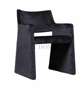 <span class=keywords><strong>เก้าอี้</strong></span>เน้นเสียงผ้ากำมะหยี่หุ้มเบาะแบบม้วนกลับที่ทันสมัยเก้าอี้พักผ่อนสไตล์เรียบง่าย - Product Image 2