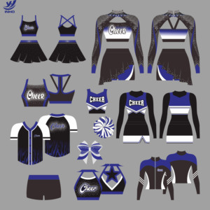 Nuevos Diseños de Uniformes de Animadoras 2026, Uniformes de Animadoras Sexys con Sublimación de Tinta, Uniformes de Animadoras al por Mayor - Product Image 5