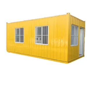 Economic modern temporary sandwich panel container office/Migrant camp in construction site