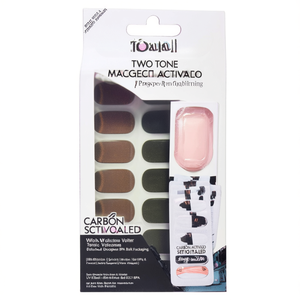Autocollant pour ongles semi-durcis bicolore à la française, autocollant magnétique pour ongles en gel effet volume, gel UV uréthane non toxique sans BPA, emballage en vrac - Product Image 3