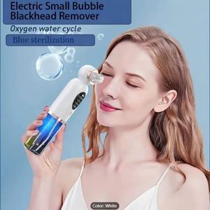 Removedor de Puntos Negros con Burbujas de Agua al Vacío, Limpiador de Poros, Máquina Facial Hydra Pequeña de Plástico para Uso Doméstico, con Logotipo Personalizado - Product Image 5