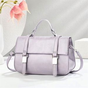 Minimalist Solid Color Crossbody Sling Bag Daily PU Leather Handbags - Product Image 1