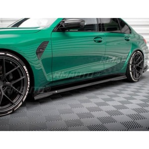 Para BMW M3 G80 G81 2020-2023: Alerón Lateral, Difusor y Divisor de Faldón, Pieza de Tuning y Modificación - Product Image 4