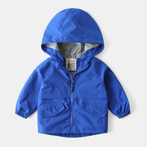 <span class=keywords><strong>Veste</strong></span> Softshell pour enfants bébé garçon motif camouflage à capuche imperméable et coupe-vent vêtements d'extérieur printemps automne manteau fin - Product Image 4