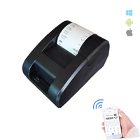 Imprimantes thermiques de reçus de bureau 58 mm, 203 dpi, imprimante de factures sans fil Bluetooth, mini Ethernet WiFi POS