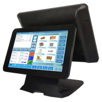 Máquina de Punto de Venta de doble pantalla, sistema POS todo en uno W7-B
