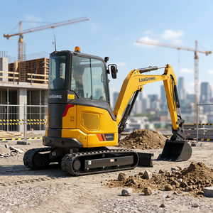 Hot-Sale <b>Top</b> Brand Mini Crawler Excavator 9027F Hydraulic Track Digger Open Cab 0.08m Bucket 15.2kW Output High Efficiency - Product Image 1