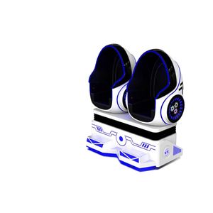 เก้าอี้ไข่คู่ VR ขนาดใหญ่ อุปกรณ์สวนสนุก เก้าอี้ไข่ไดนามิกสำหรับเด็ก VR ห้องประสบการณ์ความปลอดภัยด้านการบินและอวกาศ - Product Image 5